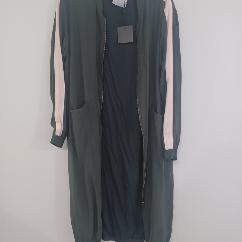 Acacia Tribecca Long Bomber Jacket